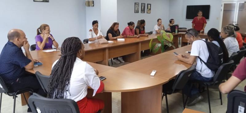 Visita de inicio de curso a la Facultad de Tecnologías Interactivas.