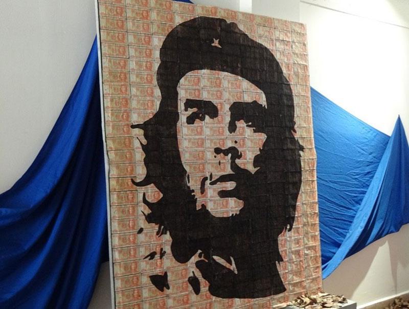 Collage del Comandante Ernesto Che Guevara.