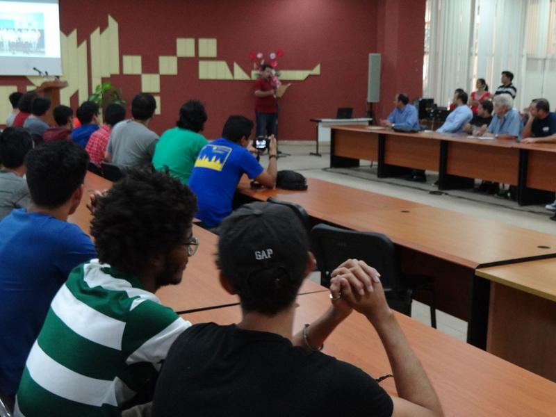 Clausura del X Campamento Caribeño de Entrenamiento para el ACM-ICPC con sede en la UCI. 