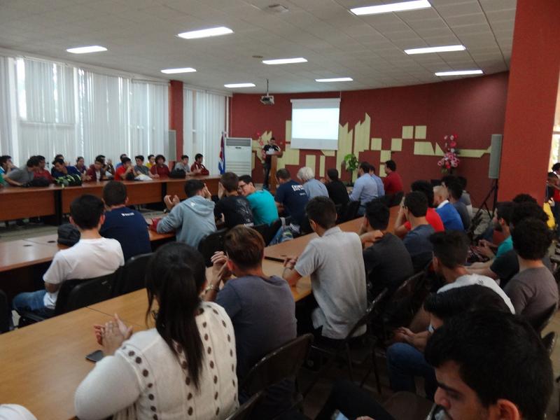 Clausura del X Campamento Caribeño de Entrenamiento para el ACM-ICPC y de la XIII Copa UCI de Programación. 