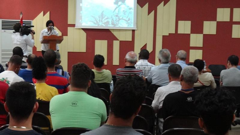 In her opening remarks, the Rector highlighted the ideological political work in the current context of an education center in Cuba