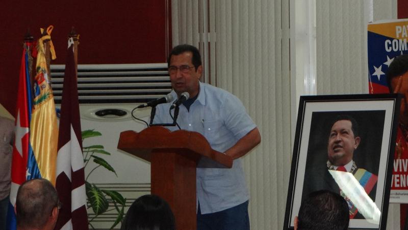 Adán Chávez Frías, embajador venezolano en Cuba.
