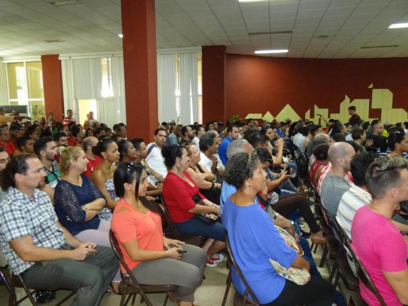 El claustro de la UCI se fortalece, señaló el Dr.C. Walter Baluja García, rector de la UCI. 