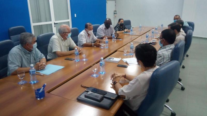 El M.Sc. Alberto Pérez Tejada, presidente del Centro Internacional de La Habana. S.A. destacó que la UCI es la primera institución del país que se inserta en esta empresa.