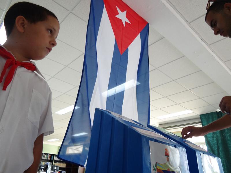 With democracy and unity, UCI votes for Cuba.