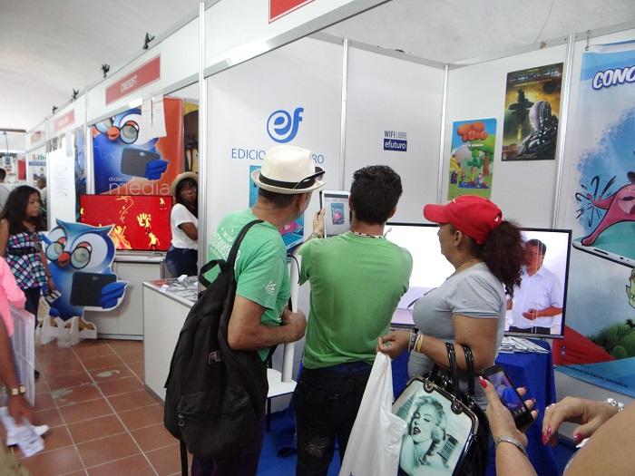 UCI stand at the International Book Fair of Havana