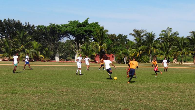 Topes deportivos de la segunda jornada de los XVI Juegos Mella. 