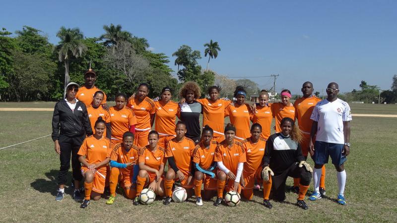 Equipo nacional de fútbol femenino. 