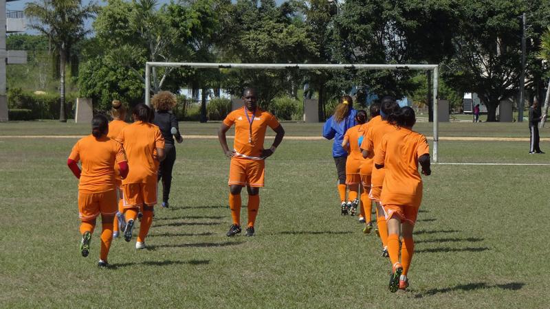 Equipo nacional de fútbol femenino. 