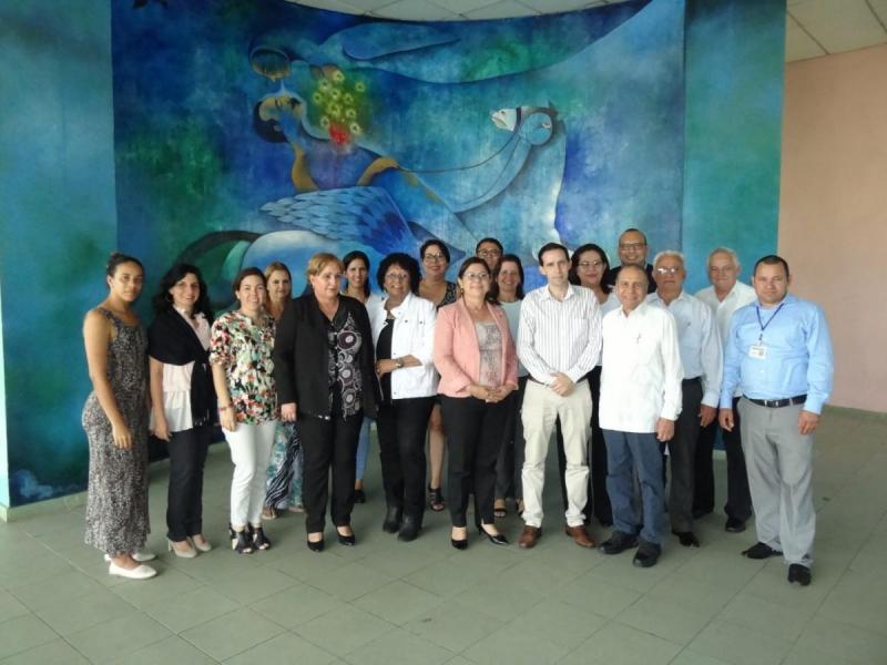 Una delegación de rectores de Nicaragua intercambió en la jornada de este martes con directivos de nuestra institución.