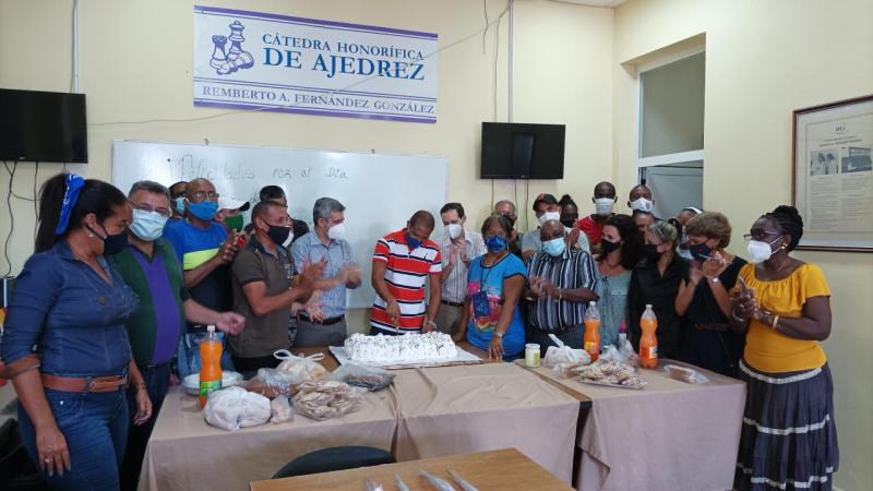 Visita de Jorge Luis Perdomo Di-Lella