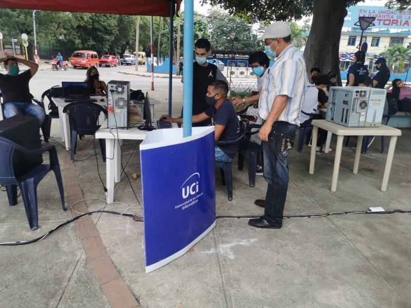 Jóvenes de la UCI participaron en  Festival Recreativo Cultural en el municipio La Lisa