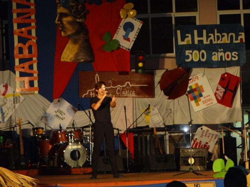 La música presente en el Festival de Artistas Aficionados de la FEU.