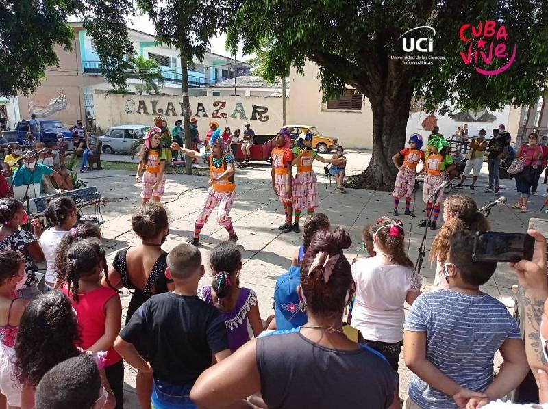 Jóvenes de la UCI participaron en  Festival Recreativo Cultural en los municipios de La Lisa y Boyeros.