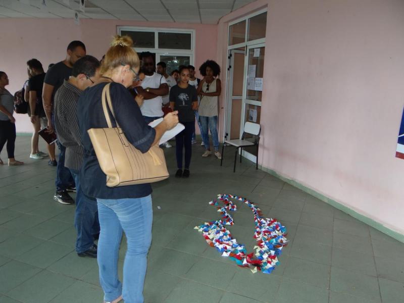 Audiciones del Festival Provincial de Artes Visuales.