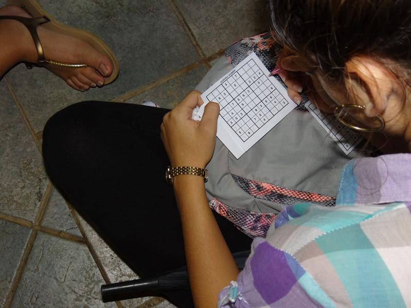 Competencia de sudoku. 