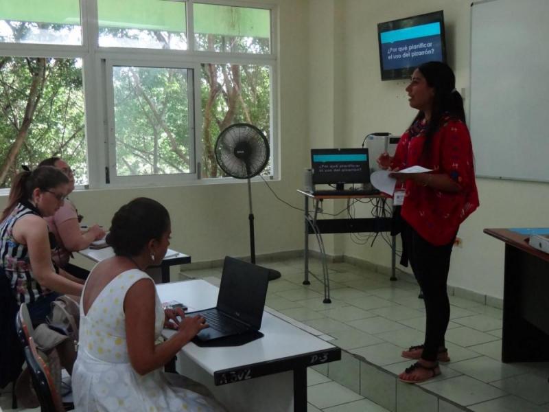 Taller impartido en el edificio José Martí de la Universidad de las Ciencias Informáticas. 