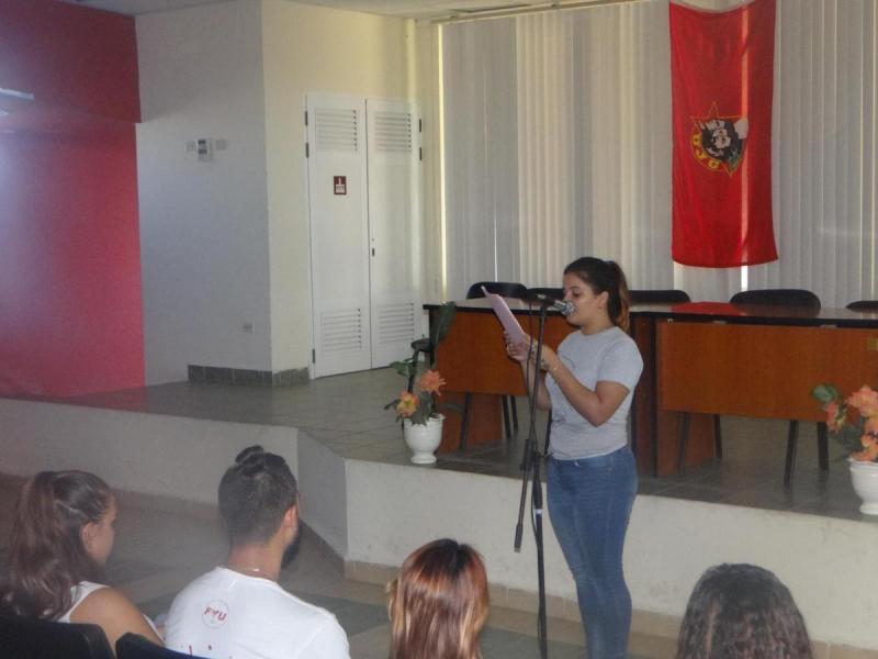 Inauguran XIII Fórum de Historia en la Facultad 4.