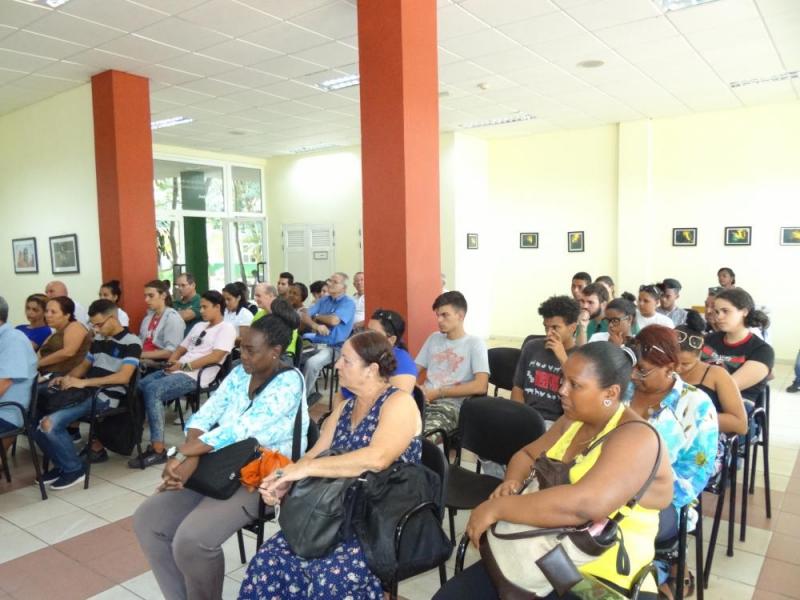 Presentación en la UCI del libro “La Habana, capital épica de la Revolución Cubana”. 