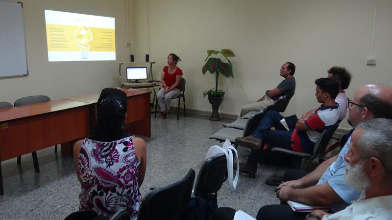 Presentación de la Universidad de las Ciencias Informáticas. 