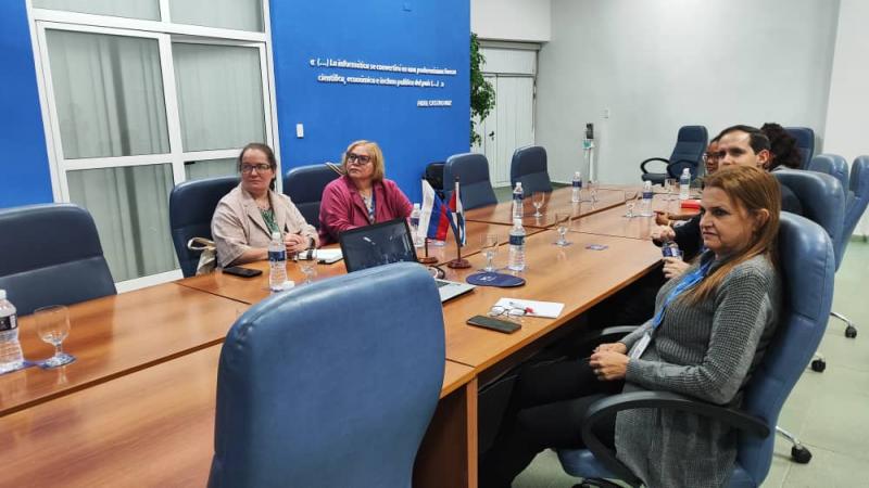 Visita la UCI la Rectora de la Universidad Estatal Lingüística de Moscú.