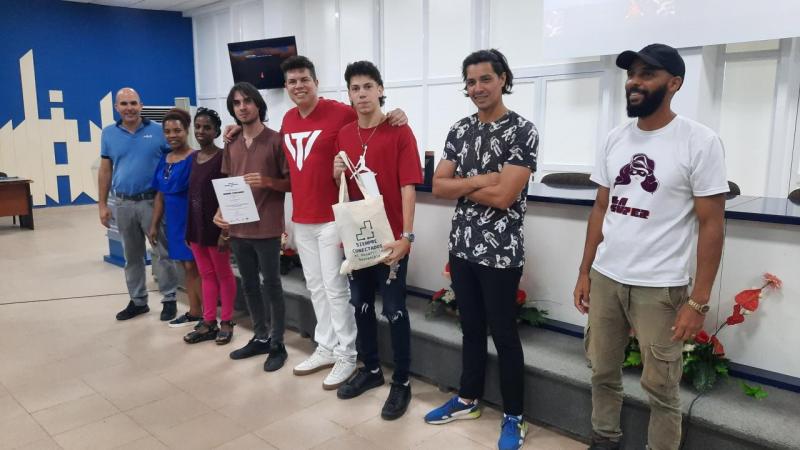 Clausura del Game Jam de animados y videojuegos en la UCI.