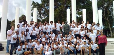 Acto de culminación de estudios de la Facultad 1.