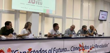 La UCI acogió las sesiones de la comisión de Comunicación del 10 Congreso Nacional de la FEU. 