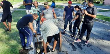 Ejercicio de preparación Meteoro 2023 en la UCI. Fotos: Evelio Piedra Cuería y Osmel Batista Tamarit