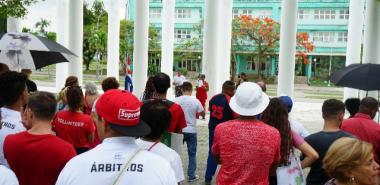 Juegos Deportivos de Trabajadores. Foto: Osmel Batista Tamarit