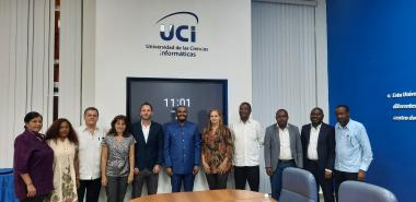 Una delegación de alto nivel de la República de Mozambique intercambió con directivos de nuestra Universidad.