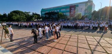 Acto por el 20 Aniversario de la Universidad. 