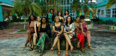 Las mujeres son un pilar fundamental en la obra de la UCI. Foto: Osmel Batista Tamarit
