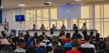 Taller de Trabajo Político Ideológico de la UCI.