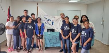 Abanderamiento del contingente Educando por amor.