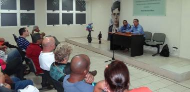 Profesor de Teoría Sociopolítica de la UH ofrece conversatorio en la UCI, a propósito del referendo constitucional en Cuba del próximo 24 de febrero