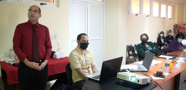 Dieter Reynaldo Fuentes Cancell, profesor e investigador de la Citec defendió hoy su tesis de Maestría en Educación Virtual.