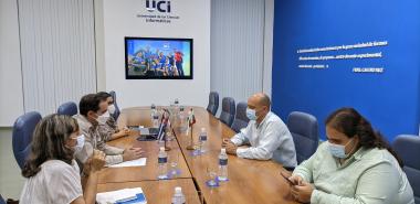 El rector de nuestra Universidad, Dr.C. Raydel Montesino Perurena recibió al Excelentísimo Señor Todor Ranchesvki, Embajador de Bulgaria en Cuba.