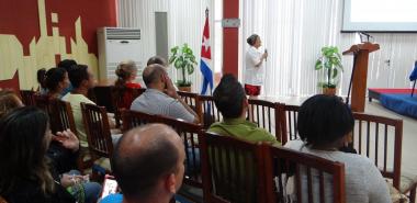 Epidemióloga del IPK, Dra. Gisela Toledo Rodríguez, impartió conferencia en la Universidad sobre el COVID-19