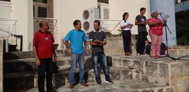 En la entrada del docente Mariana Grajales se inauguró la Jornada del Ingeniero en Ciencias Informáticas de la Fici en la UCI.