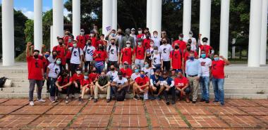 Evocan los jóvenes universitarios de la capital a Julio Antonio Mella en el Aniversario 93 de su desaparición física.