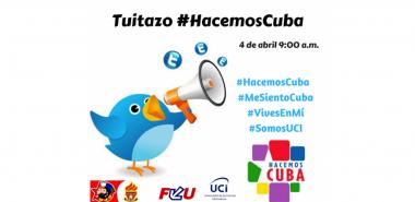 Tuitazo #HacemosCuba. 