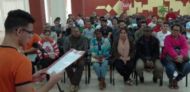 En la inauguración del evento, que estuvo presidido por la Dra.C. Natalia Martínez Sánchez, vicerrectora de Formación; MSc. Silvano Merced Len, secretario general del Comité del Partido; y Eliani Cabrera García, presidenta de la FEU, se dio a conocer el programa científico