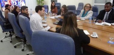 Especialistas de la Unesco visitaron en la jornada de este viernes la UCI. Foto: Abel Castillo Noriega