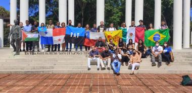 Representantes de la Escuela de Formación de Líderes de la Organización Continental Latinoamericana y Caribeña de Estudiantes (OCLAE)visitaron nuestra casa de altos estudios.