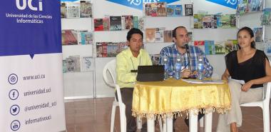 The University of Informatics Sciences  present at the 26th International Book Fair of Havana